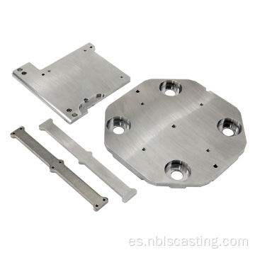 Placa de tubos de placa deflectora de precisión de mecanizado personalizado CNC para intercambiador de calor
